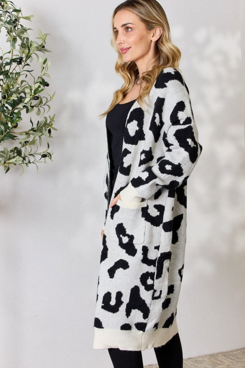 BiBi leopard print cardigan - Love Salve